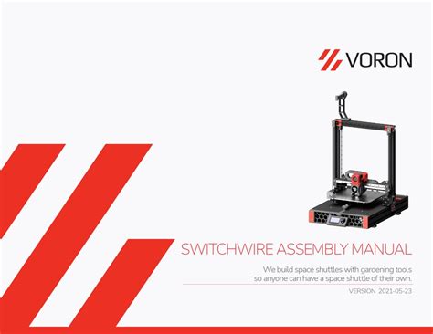 Print Your Own DIY <strong>Voron</strong> Switchwire Parts. . Voron sourcing guide download